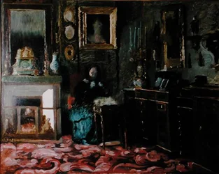 The Salon of Madame Hanska, rue Fortunee