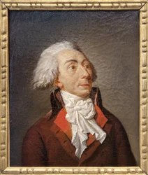 Portrait of Michel Lepeletier de Saint-Fargeau (1760-1793), French politician and lawyer, very active as a member of the Convention during the Revolution; he drew up a national education plan on the basis of that of Condorcet, whose ideas would be taken