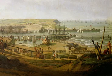 Napoleon Visiting the Camp at Boulogne in July 1804 (detail)