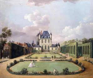 Views of the Chateau de Mousseaux and Its Gardens
