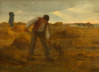 Peasant Spreading Manure, 1854-1855