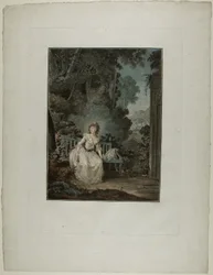 Madame Dugazon in the Opera “Nina, or The Woman Maddened by Love”