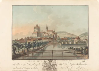 View of Thun from the South