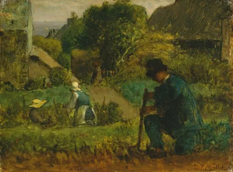 Garden Scene, 1854