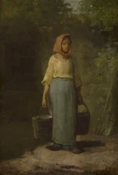 Peasant Girl Returning from the Well