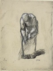 Study for Flax Pulling
