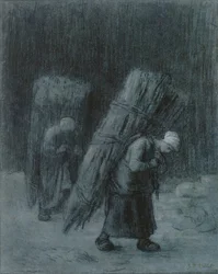 Women Carrying Twigs