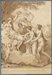 Venus and the Graces Crowning Thémire