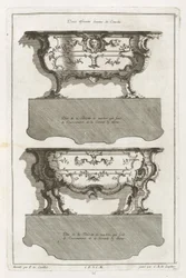Book of Different Designs for Commodes