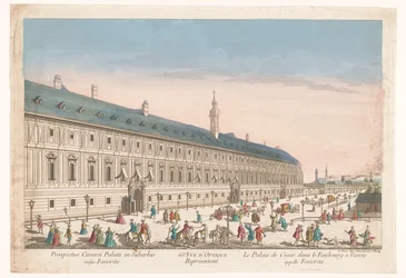 View of an Imperial Palace in a Suburb of Vienna
