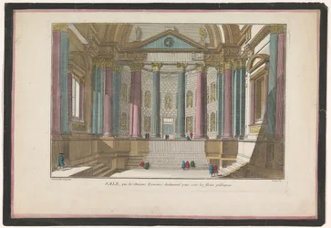 View of the Interior of a Roman Building