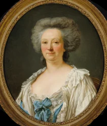 Portrait of Madame Geoffrin 1699-1777
