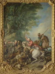 Turks Hunting Lions