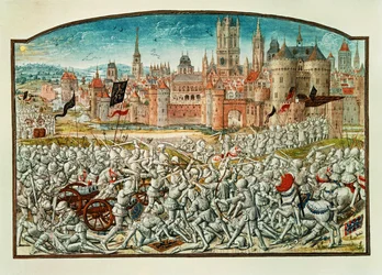 Victory of the Inhabitants of Ghent Before the Walls of Bruges