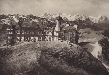 Hotel Rigi Kulm, View of Bernese Alps