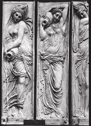 Reliefs from the Fountain of the Innocents (detail)