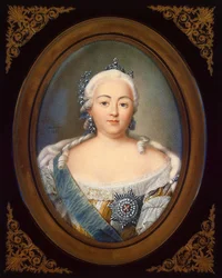Portrait of Empress Elisabeth Petrovna