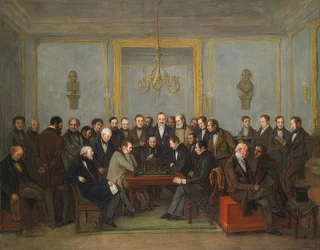 The Famous Chess Game between Howard Staunton and Pierre Saint Amant on December 16, 1843