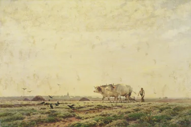 The First Furrows, Haute Alsace or The Labourer, 1883