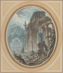 Garden Capriccio with Antique Ruins