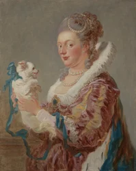 A Woman with a Dog, ca. 1769