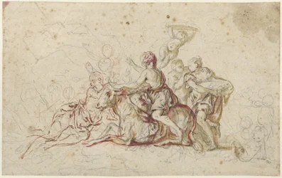 Europa Abducted by Jupiter in the Form of a Bull