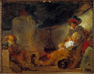 Night Scene Called the Dream of the Beggar