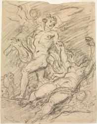 Orpheus and Eurydice (recto)