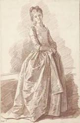 Standing Young Woman, Facing