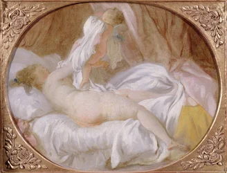 The Chemise Removed or The Lady Undressing