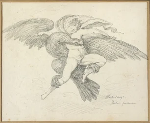 The Rape of Ganymede, after Michelangelo