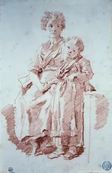 Young Girl and Her Little Sister