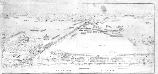 View of the Battle near Chalmette
