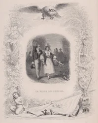Daughter of the People from The Songs of Béranger, 1829