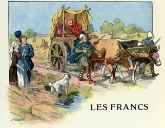 The Story of Alsace Tells the Children; The Franks, Lazy King