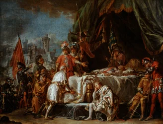 Funeral Rites for Bertrand Duguesclin, Constable of France, Late 19th-Early 20th Century