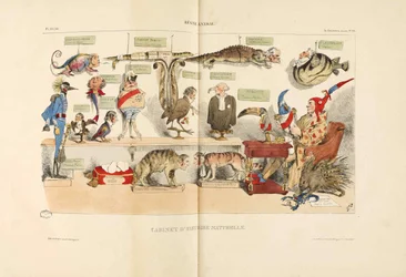 Animal Kingdom. From La Caricature, 1833