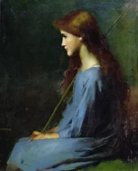 Little Shepherdess, 19th Century