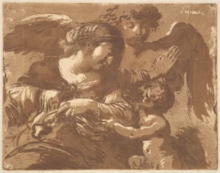 The Guardian Angel, in an Album Containing Recueil de Compositions, 1782-1821