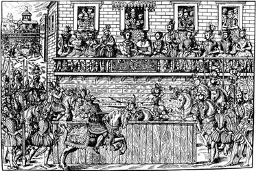 Death of King Henry II at the Tournament, 1559 1570