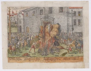 The Execution of Anne du Bourg on December 23, 1559