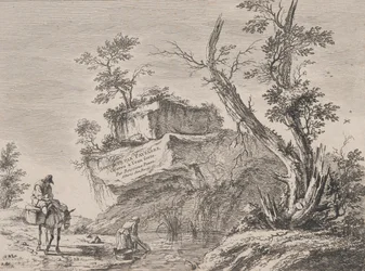 Title-Page to a Series of Ten Landscapes, 1763