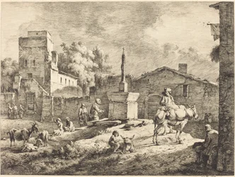 View of Saint-Andéol