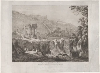 View of the Temple of the Tiburtine Sibyl