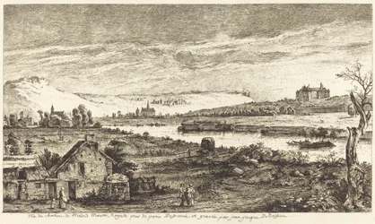 View of the Chateau de Madrid