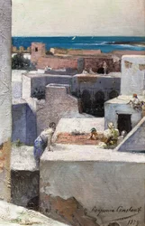 Evening on the Terraces (Morocco)