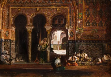 Harem Scene, Five Women