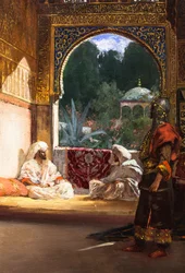 In the Palace of the Sultan (detail)