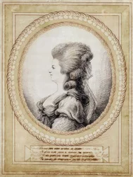 Portrait of Marie Antoinette of Austria