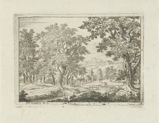 Tree-Rich River Landscape